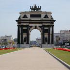 Московские Триумфальные ворота (Триумфальная арка). Август 2011 г. Фото: А.Востриков.