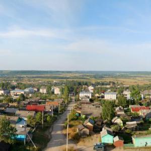 Панорама села Ильинско-Подомского