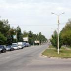 Домодедово, Каширское шоссе при въезде в город. Июль 2012 г. Фото: А. Востриков.