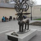 г. Оренбург, скульптура «Сарматский олень»