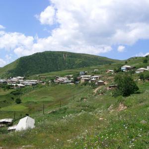 Вид на село Наказух