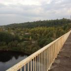 Вид с моста через реку Мсту.