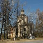 Знаменская церковь в Млевичах, вид со стороны алтаря. Апрель 2014 г. Фото: Анатолий Максимов.