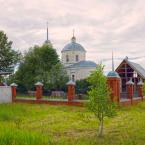 Церковь Николая Чудотворца (Ушаковские Горки). Июль 2015 г. Фото: Анатолий Максимов.