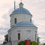 Вид на храм со стороны апсиды. Июль 2015 г. Фото: Анатолий Максимов.