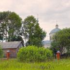 Вид на церковную территорию. Июль 2015 г. Фото: Анатолий Максимов.