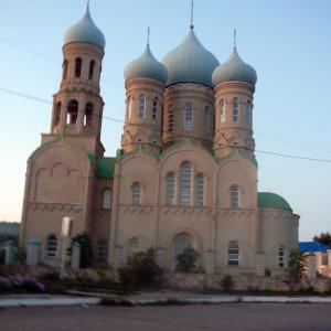 Церковь Покрова Божьей Матери в селе Балтай. 31 августа 2009 года