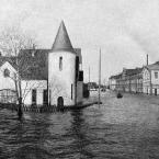 Нижний Новгород, наводнение 1926 года, Окская набережная