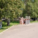 Памятник героям-афганцам (п. Калининец). Август 2012 г. Фото: А. Востриков.
