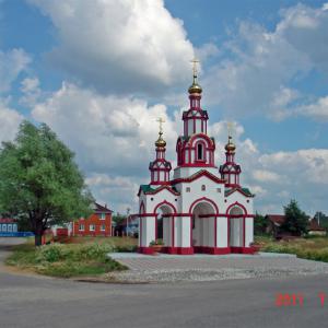 Деревня Шебаново, часовня Параскевы Пятницы. Июль 2011 г.