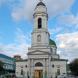 Церковь Флора и Лавра на Зацепе, вид на колокольню. Сентябрь 2014 г. Фото: А. Востриков.