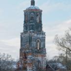 Колокольня церкви Михаила Архангела (Ошурково). Ноябрь 2015 г. Фото: Анатолий Максимов.