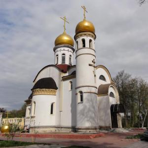 Город Гурьевск, Вознесенская церковь. Май 2011 года