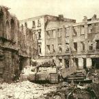 Главная площадь Пиллау после штурма. Апрель 1945 года