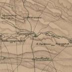Карта 1879 года, Новогригорьевский уезд.