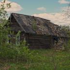 Заброшенный дом в деревне Пальцево. Май 2014 г. Фото: Анатолий Максимов.