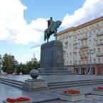 Памятник Юрию Долгорукому. Июль 2015 г. Фото: А. Востриков.