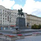 Памятник Юрию Долгорукому в Москве. Июль 2015 г. Фото: А. Востриков.