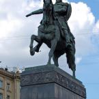 Памятник князю Юрию Долгорукому (Москва, Тверская площадь). Июль 2015 г. Фото: А. Востриков.