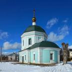 Мино-Викторовская церковь, вид со стороны алтарной апсиды. Март 2019 г. Фото: Анатолий Максимов.