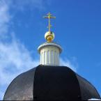 Купол и главка церкви. Март 2019 г. Фото: Анатолий Максимов.