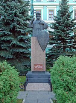 Памятник князю Владимиру (Данилов монастырь). Сентябрь 2015 г. Фото: А. Востриков.